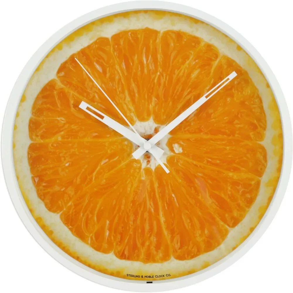 Plastic Wall Clock, approx. 11.5